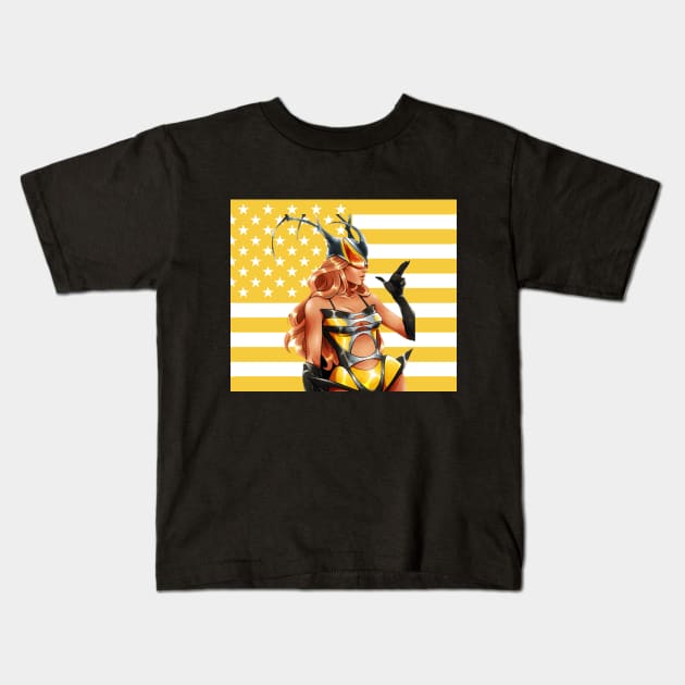 Beyhive Flag Kids T-Shirt by Solargy